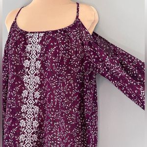 Rewind Womens Sheer Top, size L